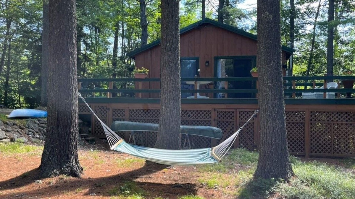 East Wakefield Cabin | Quaint lake cottage where you can enjoy the peace and serenity of nature living.