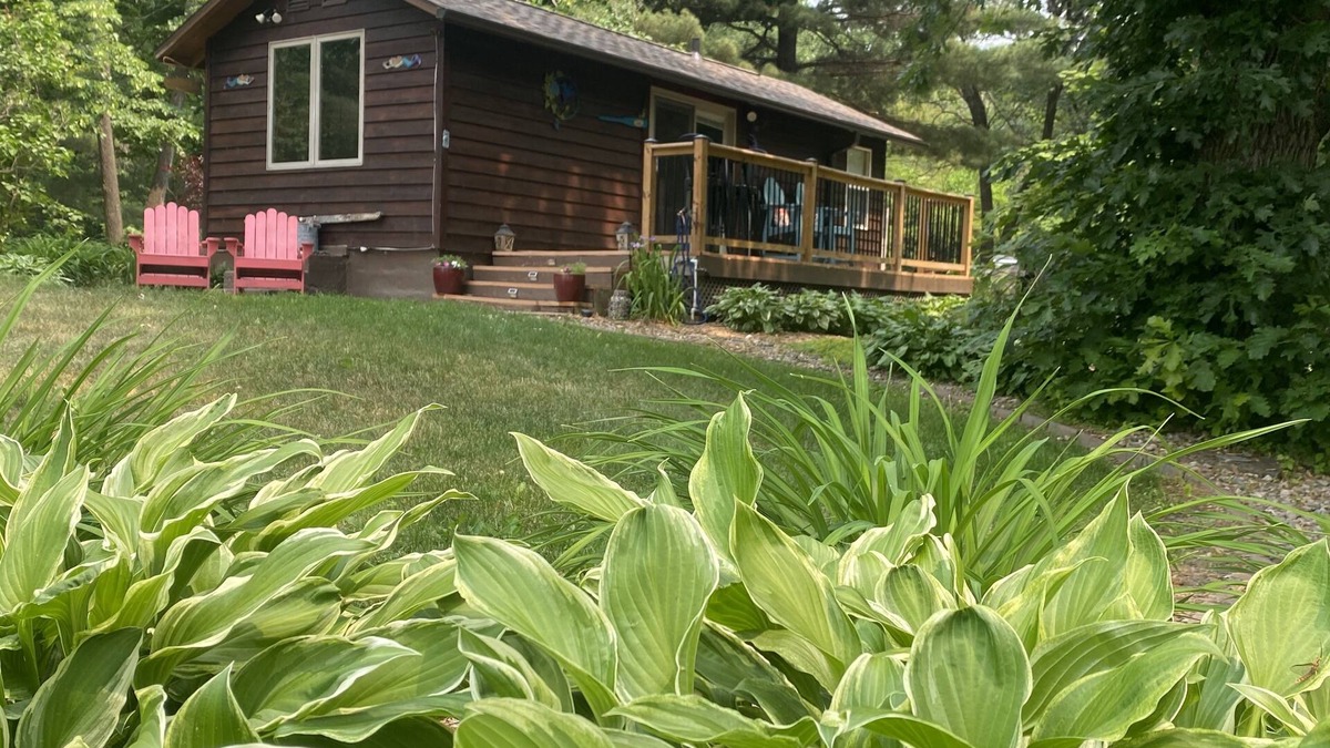 Hager City Cabin | Quaint seclusion, steps from the backwaters of the Mississippi.
