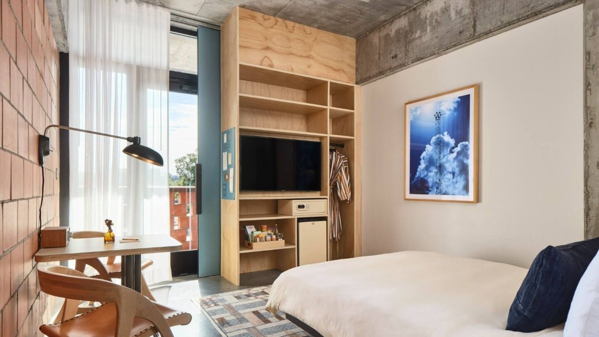 Barton Heights House | Queen Bed at The Carpenter Hotel, Pool, Pets Allowed!