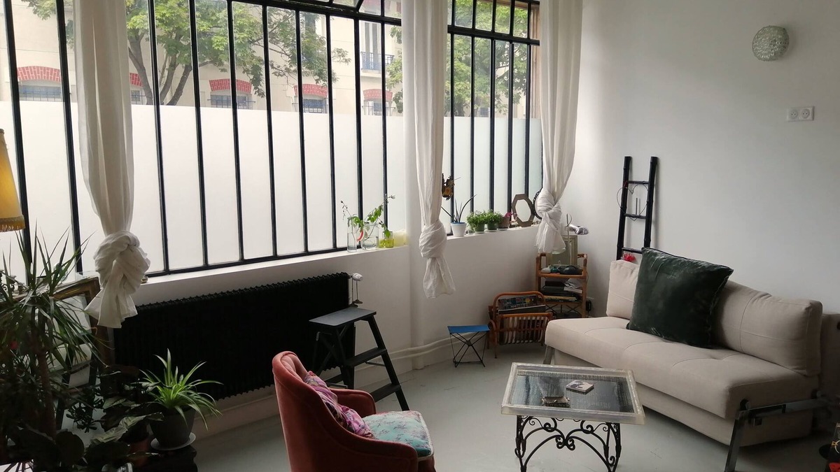 Bagnolet Apartment | Quiet and spacious 90 m² loft in Bagnolet
