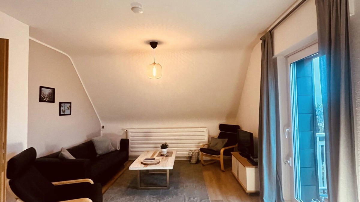 Hagen Apartment | Quiet apartment with a private balcony and great views