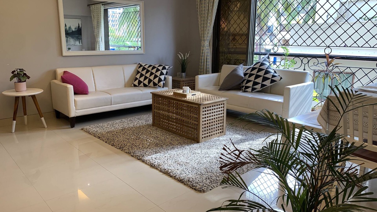 Prabhadevi Apartment | ✪Quiet Bandra 3 bedroom ✪Balconies✪Walk to Ocean✪