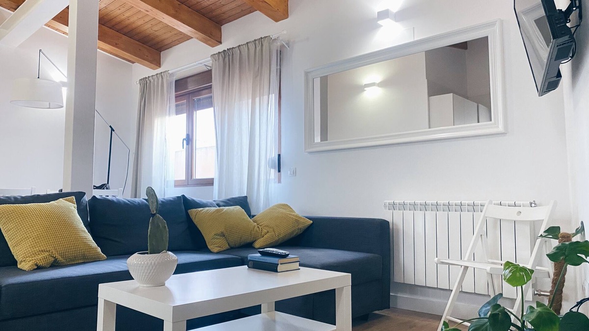 Centro Apartment | Quiet, bright, renovated and spacious penthouse. One minute from the Plaza Mayor.