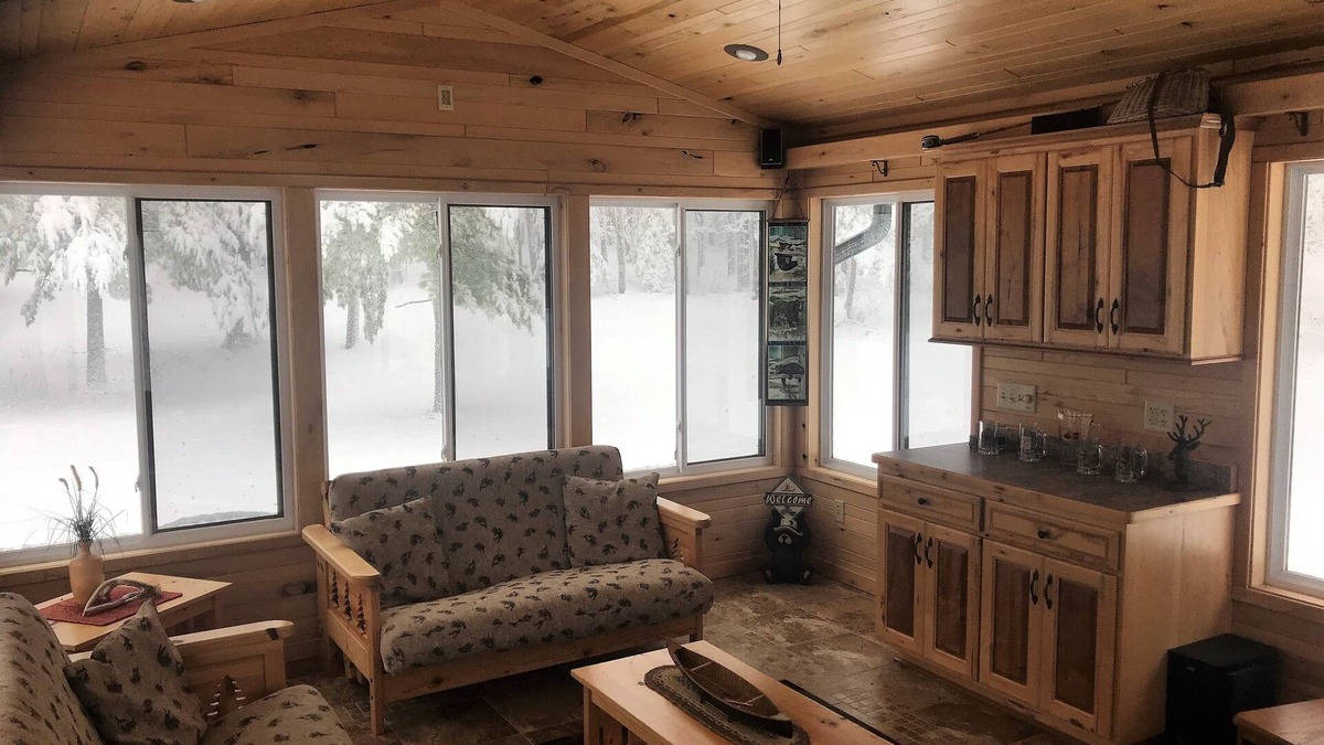 Iron River Cabin | Quiet Cabin Retreat in Iron River on ATV/Snowmobile Trail