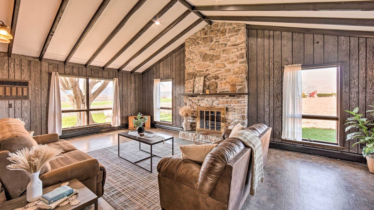 Elizabethville House | Quiet Elizabethville Home w/Fire Pit + Views