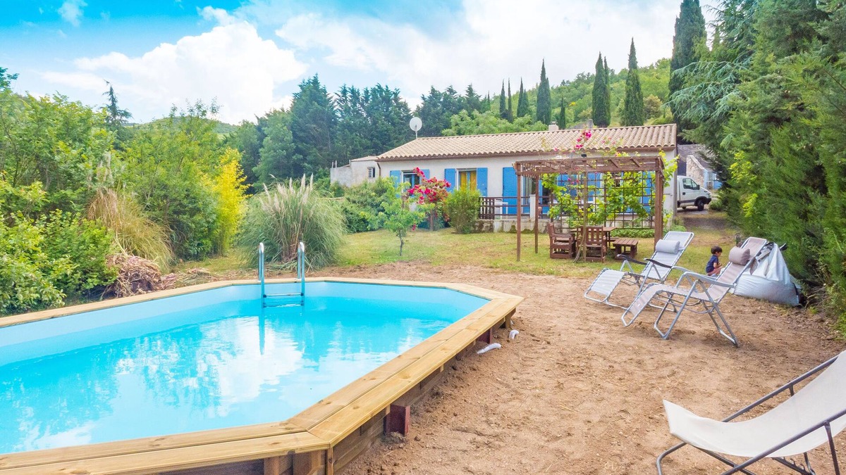 Felines-Termenes House | Quiet house in Corbieres with private pool and air conditionning