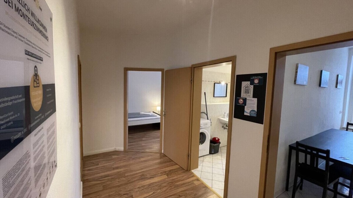 Abtnaundorf Apartment | Quiet Leipzig economic apartment