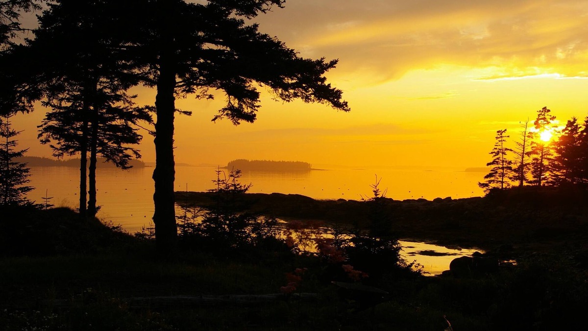 Beals Cabin | Quiet ocean front home with open ocean views and granite coastline
