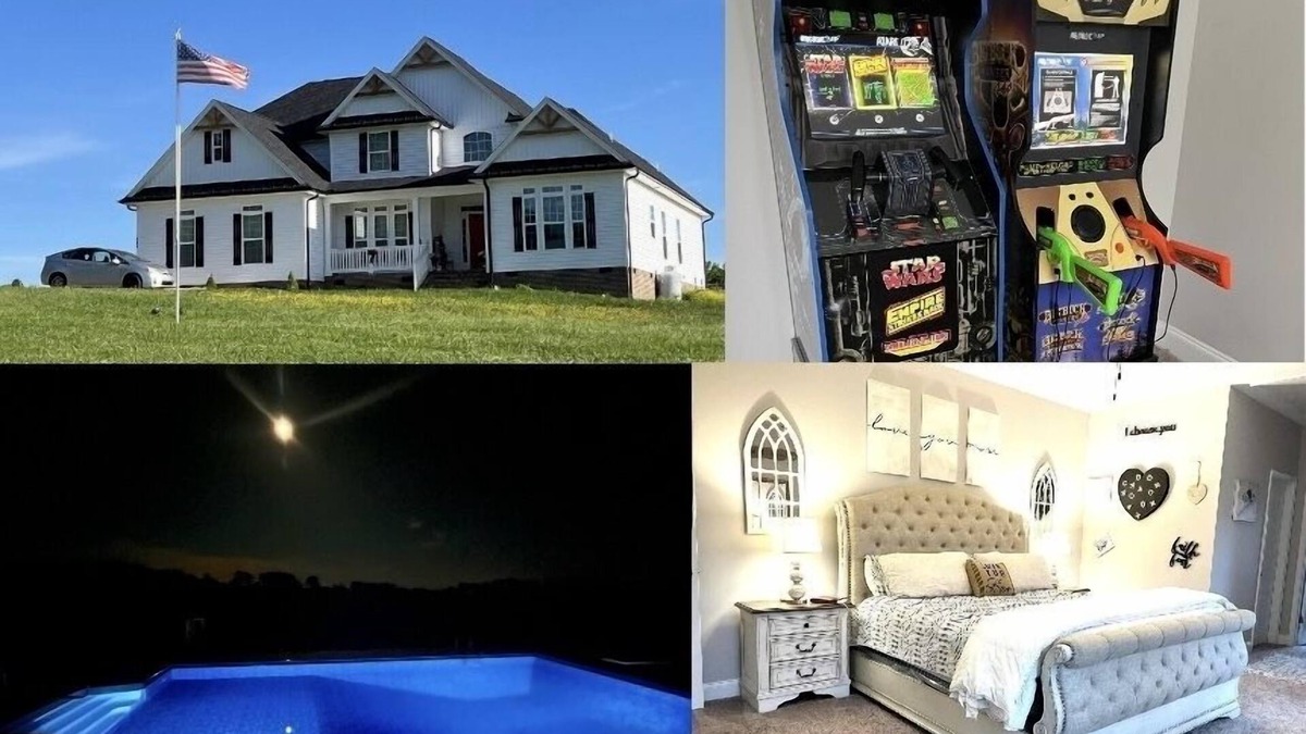 Traphill House | Quiet peaceful Stone mountain fun House with Pool ,Hot Tub￼ and vineyards near