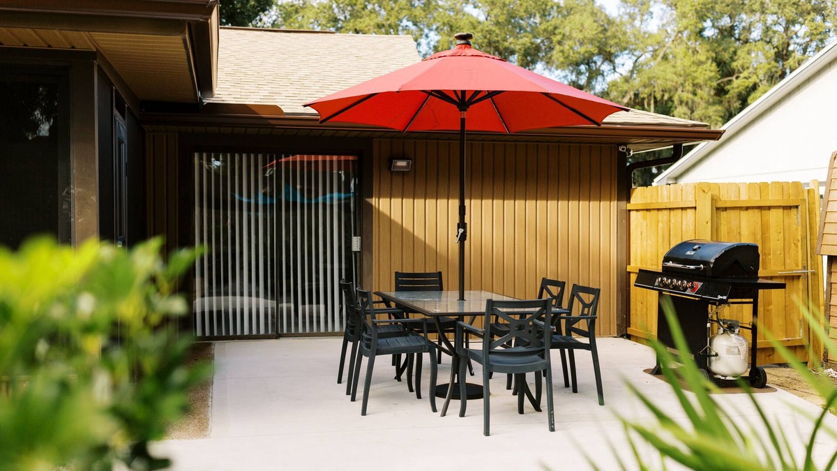 Port Orange House | Quiet retreat with private yard and salt water pool near Daytona Shores