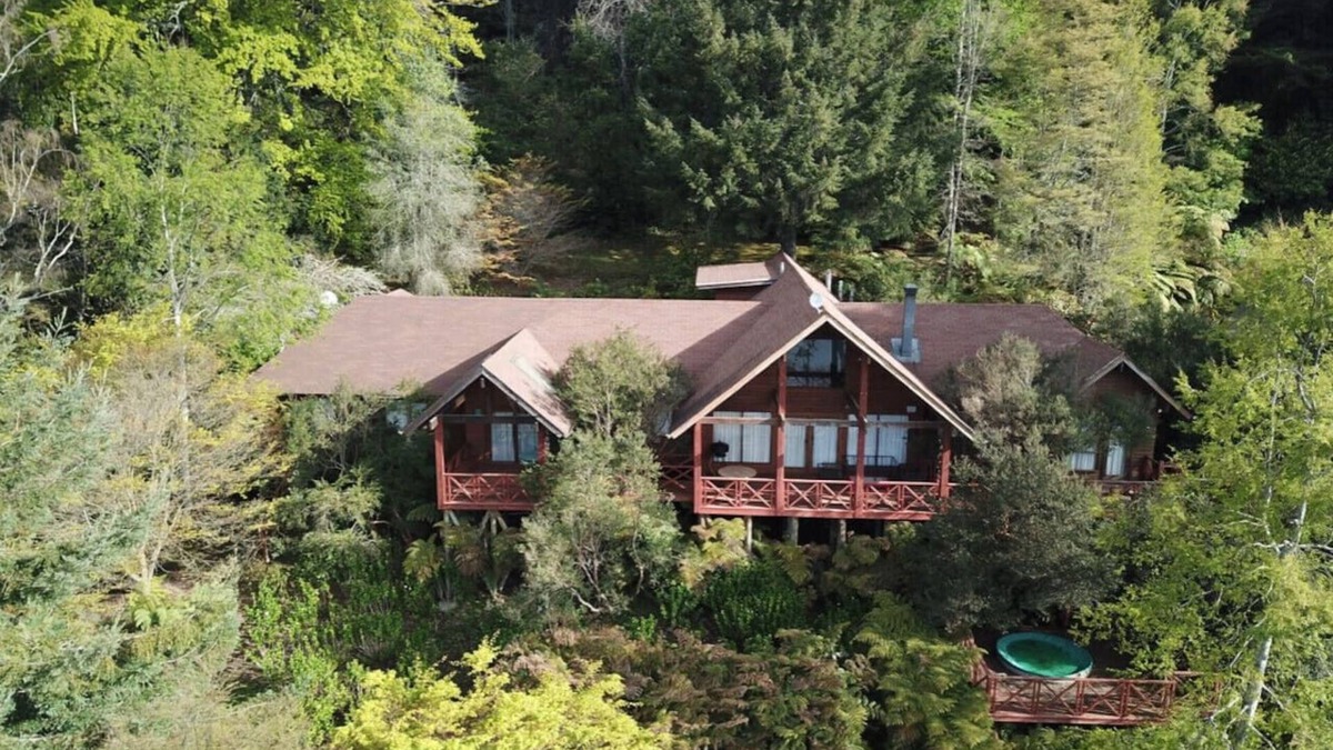Panguipulli House | Quiet Rustic House Huincal | Laundry Wifi