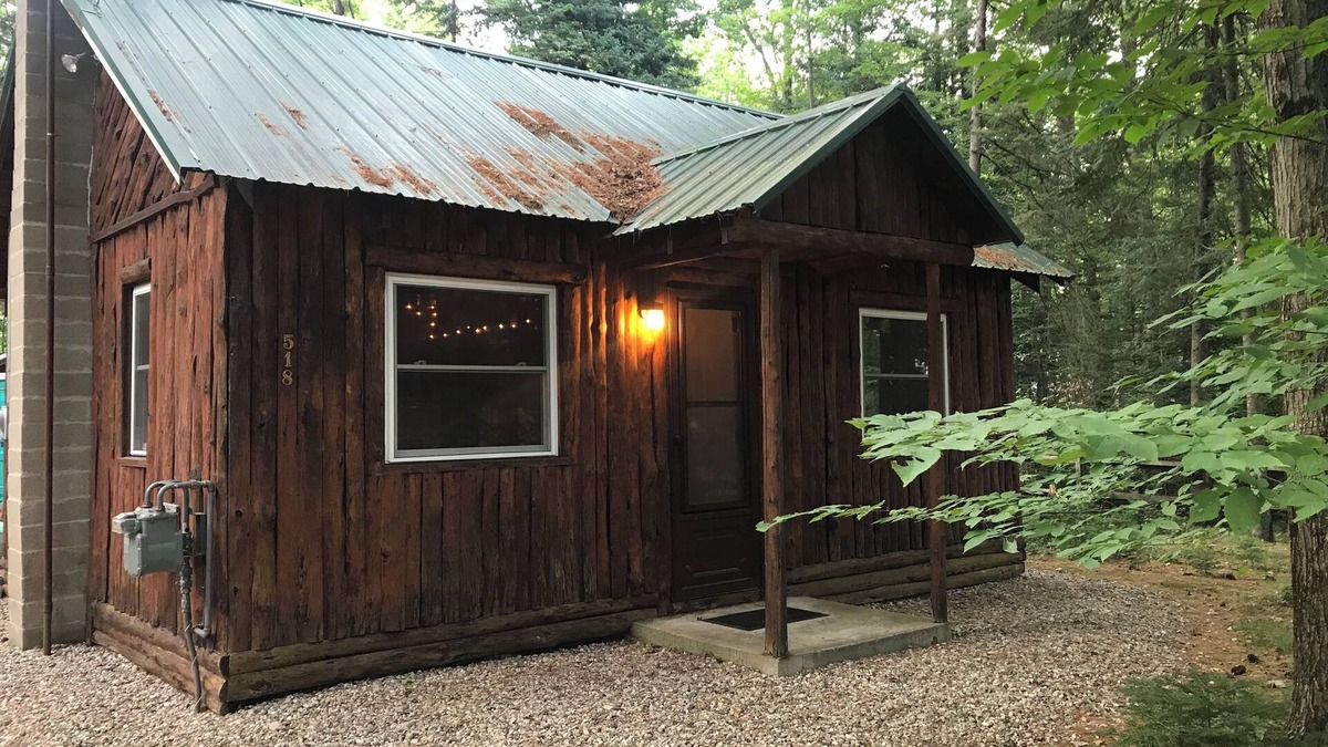 Mio Cabin | Quiet, Simple, and Surrounded by Trees Au Sable Backwaters Mio