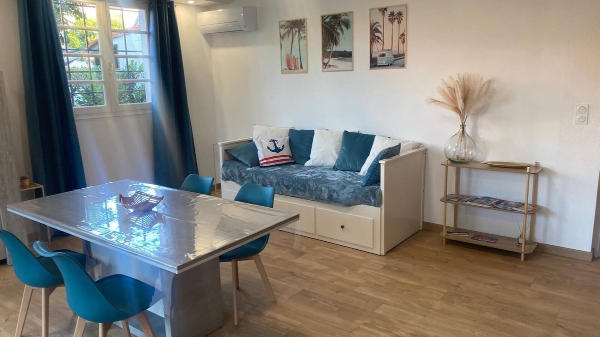 Elne Apartment | 🌞 Quiet T2 with terrace & garden - Beaches 10 min away, top comfort! 🌴