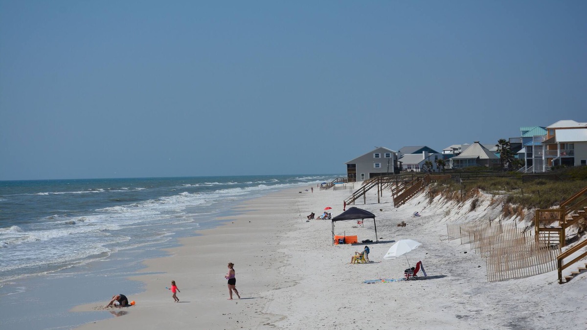 Cape San Blas House | Quiet White Sand Beach - warm on the beach through October - usually!