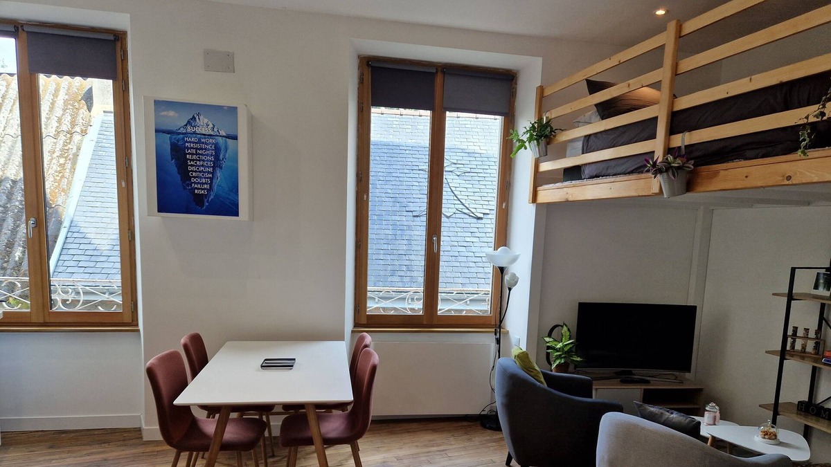 Quimperle Apartment | Quimperle Studio Lumineux & Calme Basse-ville