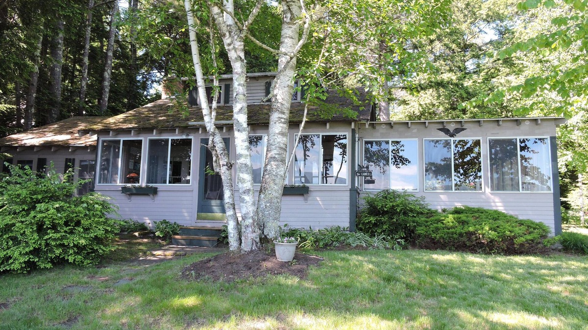 Moultonborough House | Quintessential Winnipesaukee Lake Cottage Sleeps 8 with Views and Dock