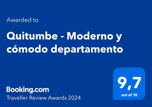 Quito Apartment | Quitumbe - Moderno y cómodo departamento
