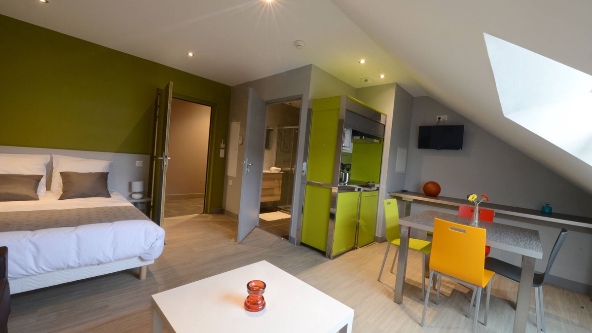 Alleuze Apartment | Résidence Apparten Ville Studio 2 Personnes