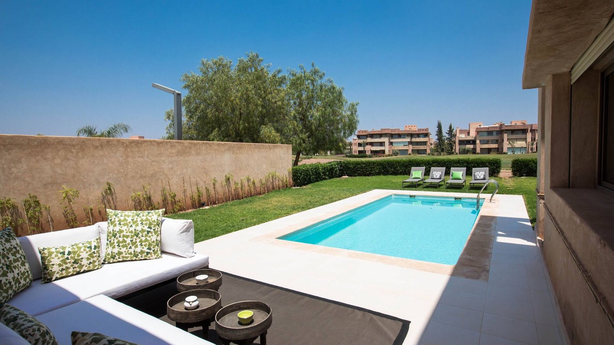 Menara Villa | Résidence Prestigia- Golf Montgomery- VILLA private pool- 3 bedrooms