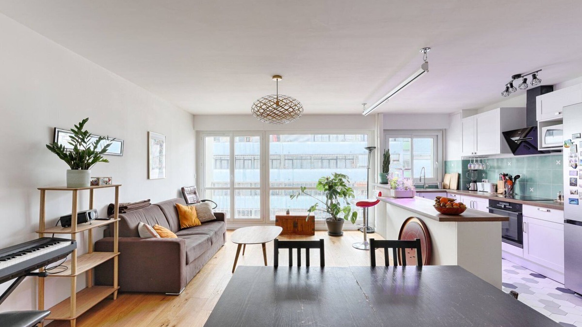 Saint-Fargeau Apartment | Résidor - Warm and bright 5P apartment!