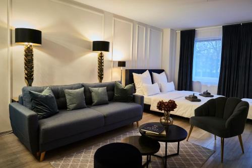 Langenhorn Apartment | R B Apartment Hamburg Business am Flughafen für 1-5 Personen - ideal für Geschäftsreisende und Familien - Küche - Waschtrockner - Smart TV - kostenloser Parkplatz