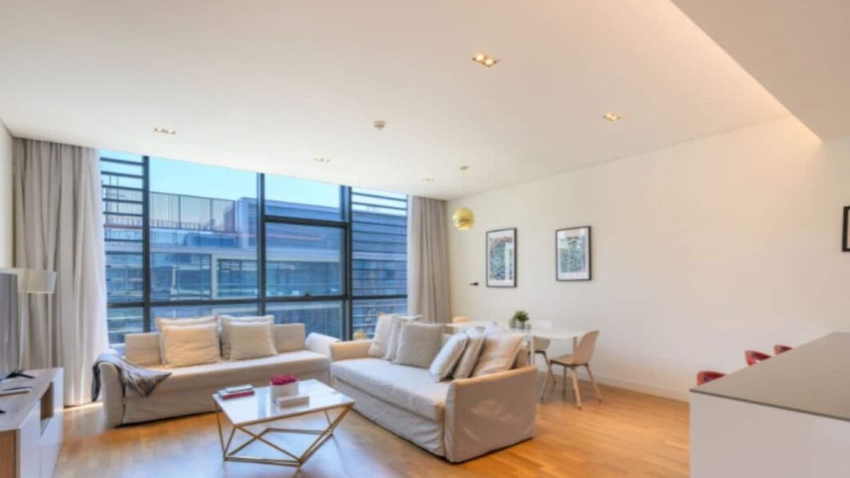Al Wasl Apartment | Radiant 1 BR in City Walk with Burj Khalifa View