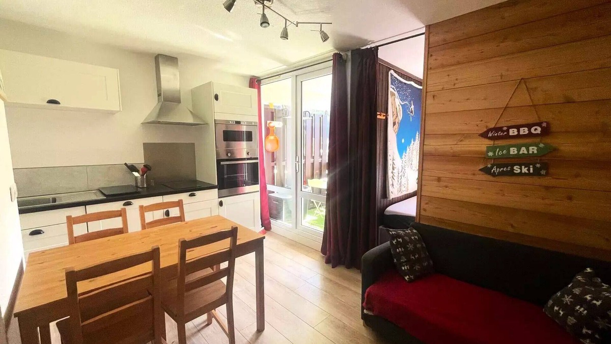 Mont-de-Lans Apartment | Rainbow C Residence - Charming apartment for 4 people ideally located at the foot of the slopes