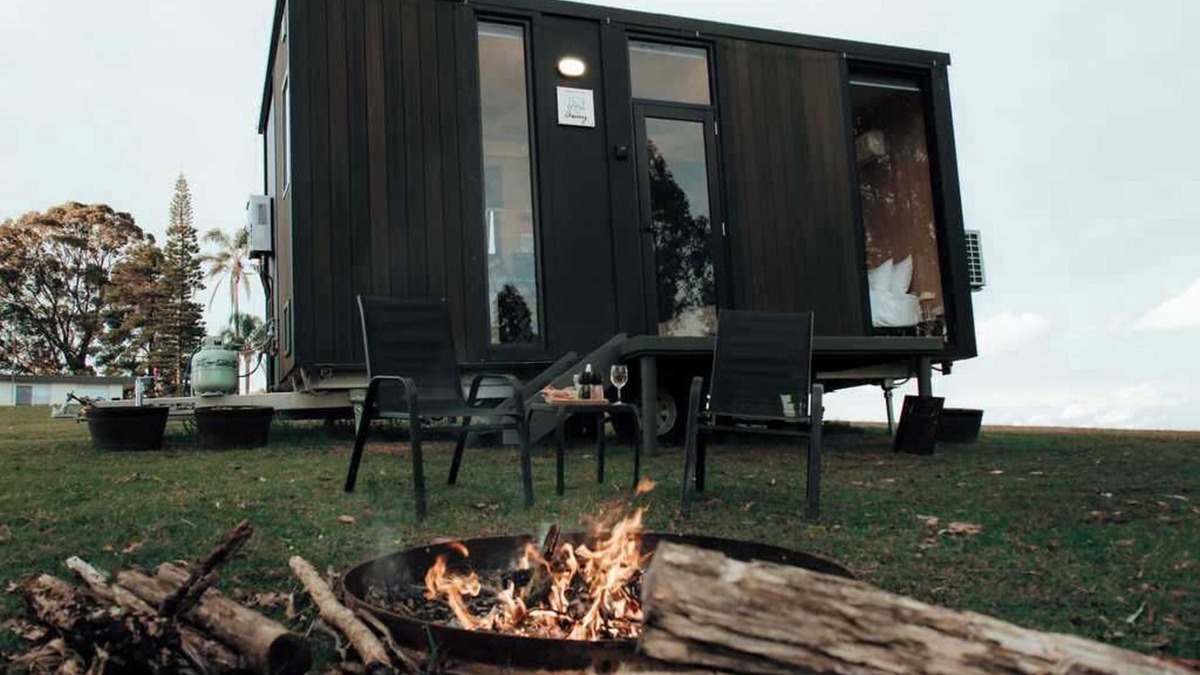 Rainbow Flat House | Rainbow Retreat 2 by Tiny Away