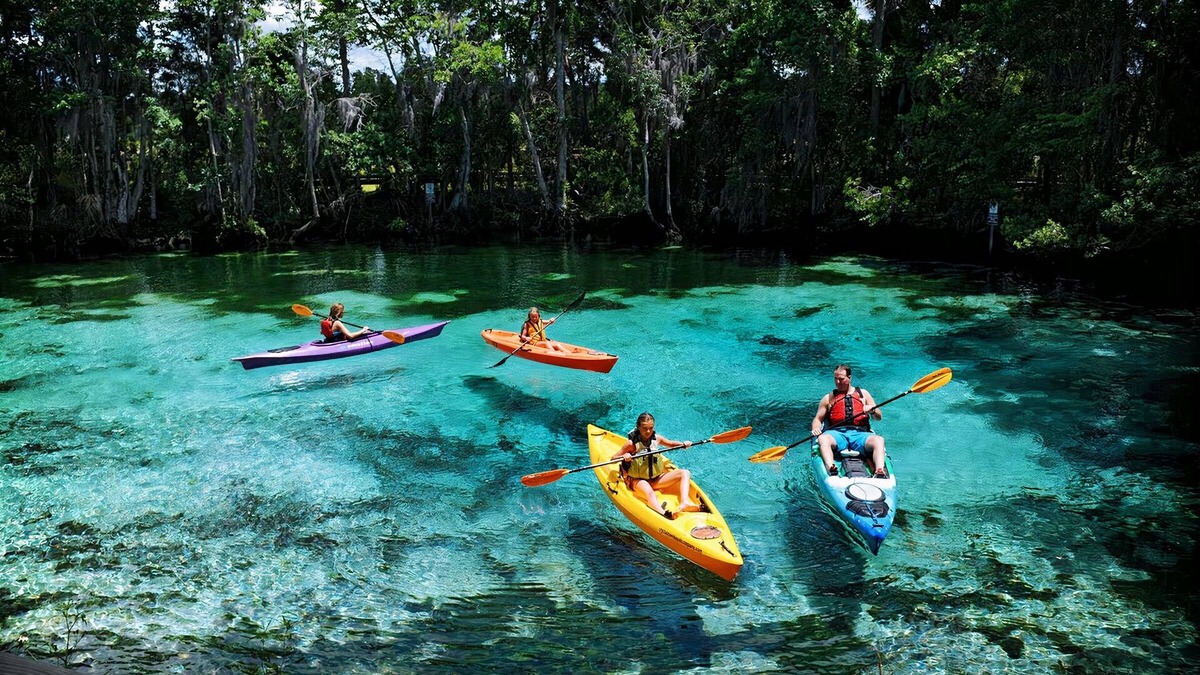 Dunnellon House | Rainbow River Pool House - KAYAKS and Floating Tubes - Heated Pool!