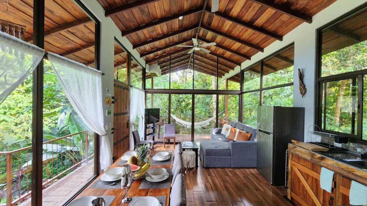 Penas Blancas Cabin | Rainforest Glass Cabin, El Congo, La Fortuna