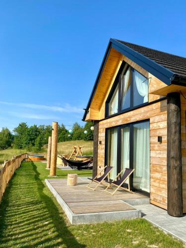 Kamionka Wielka House | Rajski Zakątek - jeden domek na działce z gorącą balią i mini ZOO