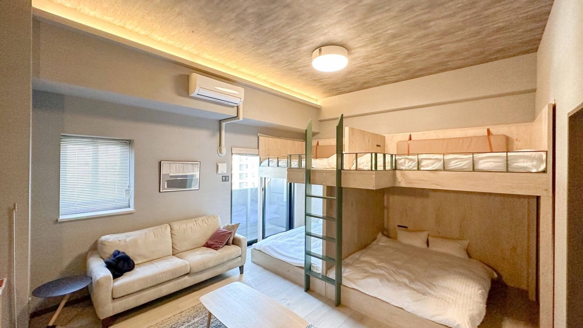Chuo-ku Apartment | Rakuten STAY Fukuoka Yakuin Family 82Bunk bed/Fukuoka Fukuoka