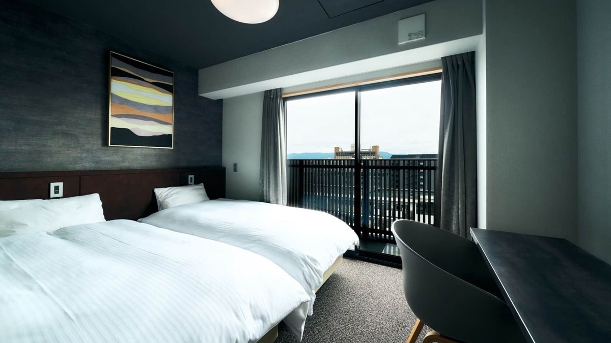 Central Kyoto Apartment | Rakuten STAY KyotoStation Twin Room with Projector/Kyoto Kyōto