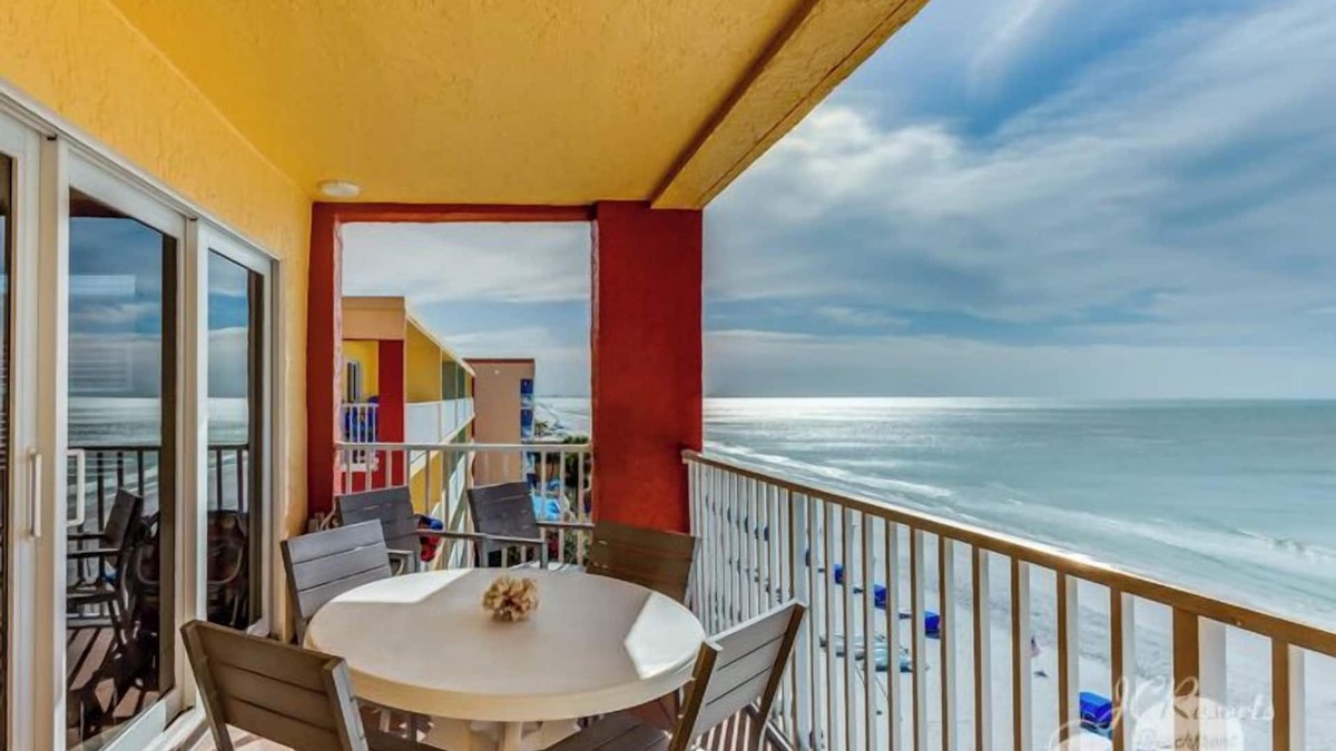 North Redington Beach Condo | Ram Sea 501 is a Gold Tier 2-bedroom 2 bath Gulf Front Corner Condo