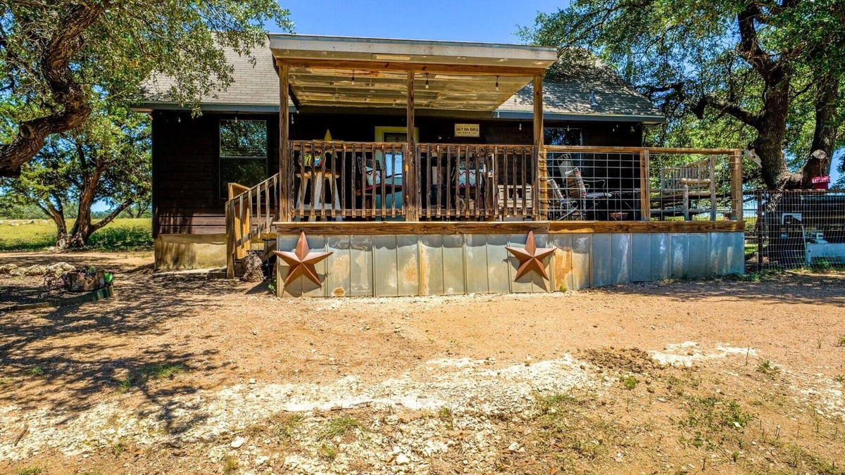 Round Mountain Cabin | Ranch oasis in the heart of the Texas Hill Country!