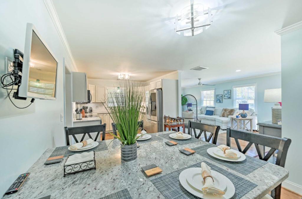 Lake Jeanette House | Ranch-Style Home 7 Mi to Downtown Greensboro!