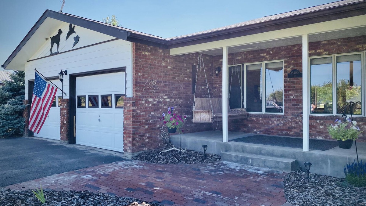 Frenchtown House | Ranch-style home with horse property and fenced yard