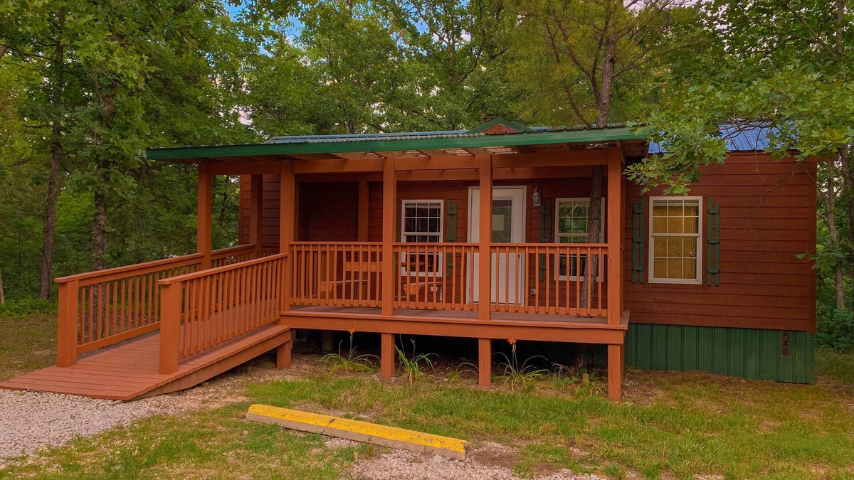Leasburg Cabin | Ransom's Retreat #1 DKK w/Ramp