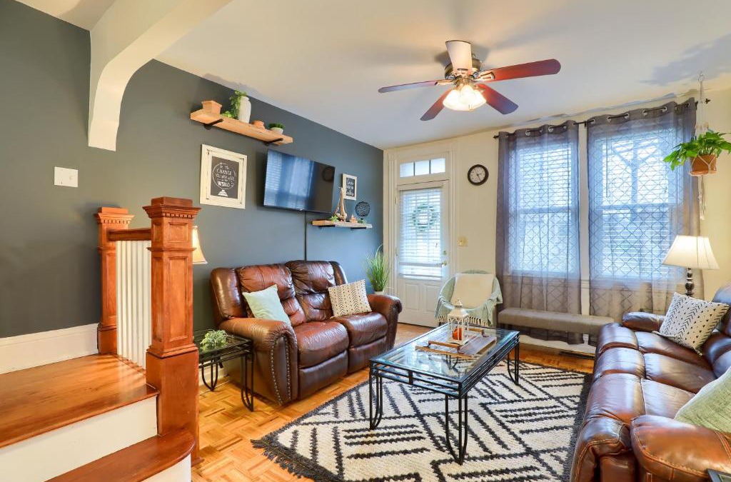 Lancaster House | Rare City Home w/Backyard Fire-pit & Hot tub