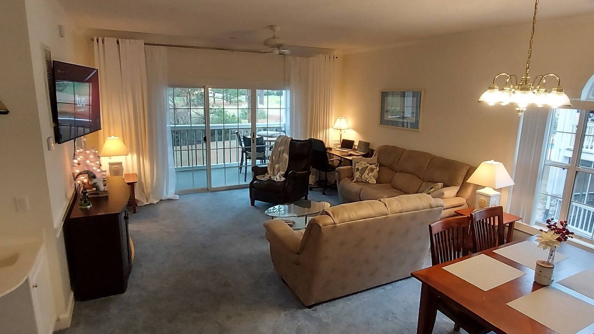 Central Myrtle Beach Condo | RARE find Golf Course view Condo!