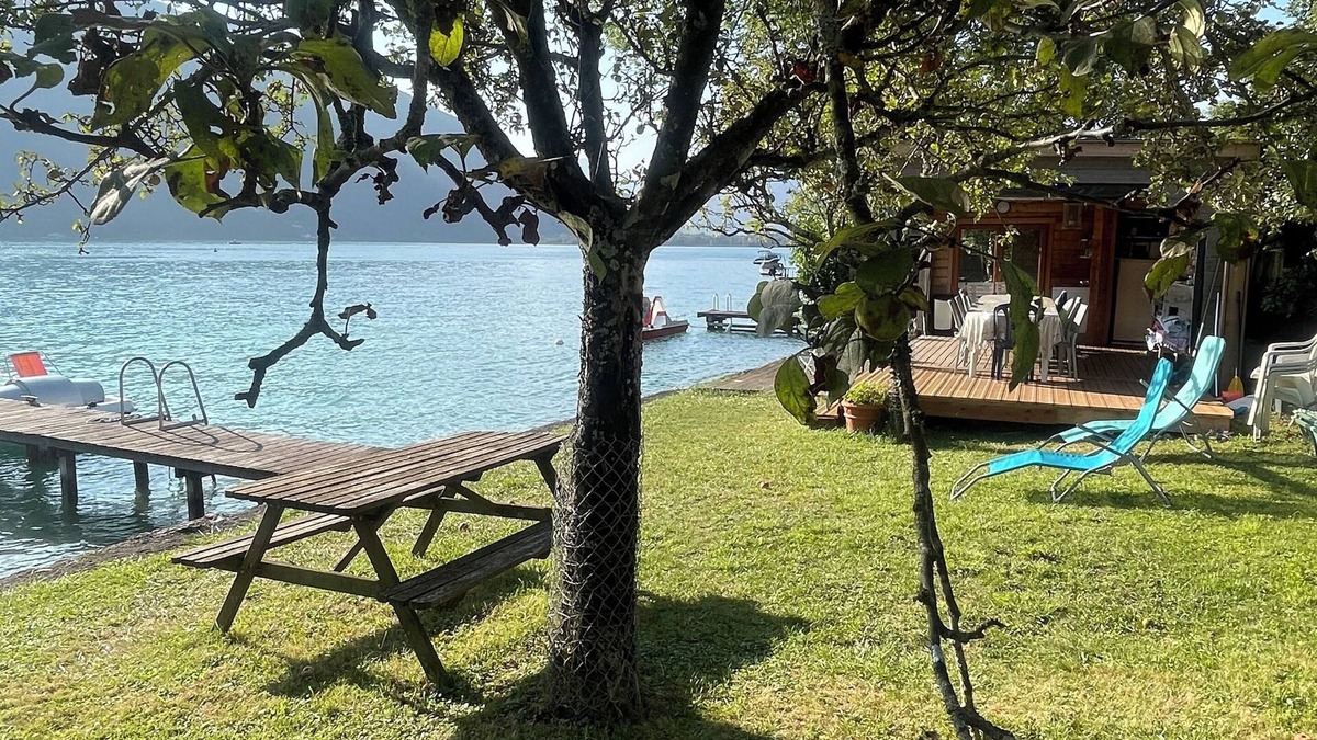 Angon House | Rare lakefront property for rent with private beach