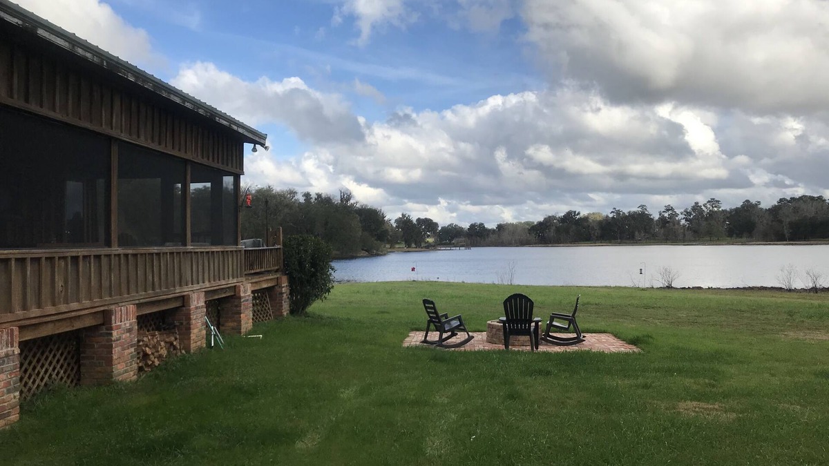 Monticello Cabin | Rare private lake front cabin in Monticello, Fl.
