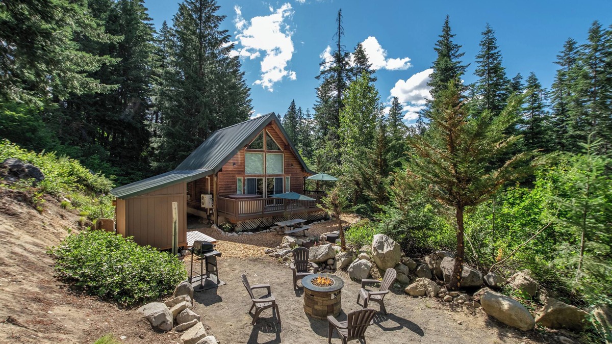 Leavenworth Cabin | Raven Haven-Private! 10% off Last Minute