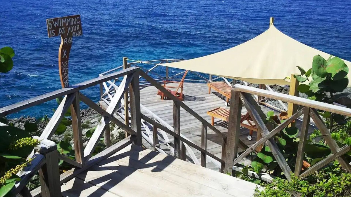 Oracabessa Cottage | Real Jamaica - Cabin right beside the sea- close to Ian Flemming airport