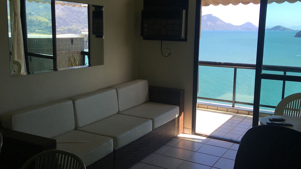 Conceicao de Jacarei Apartment | REAL PORT 2 BEDROOMS WITH FULL SEA VIEW