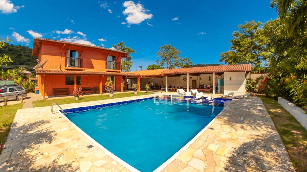 Sertao da Quina House | Recanto Baitaca Gorgeous! With swimming pool, 4 bedrooms, 7 bathrooms - Ubatuba/Maranduba