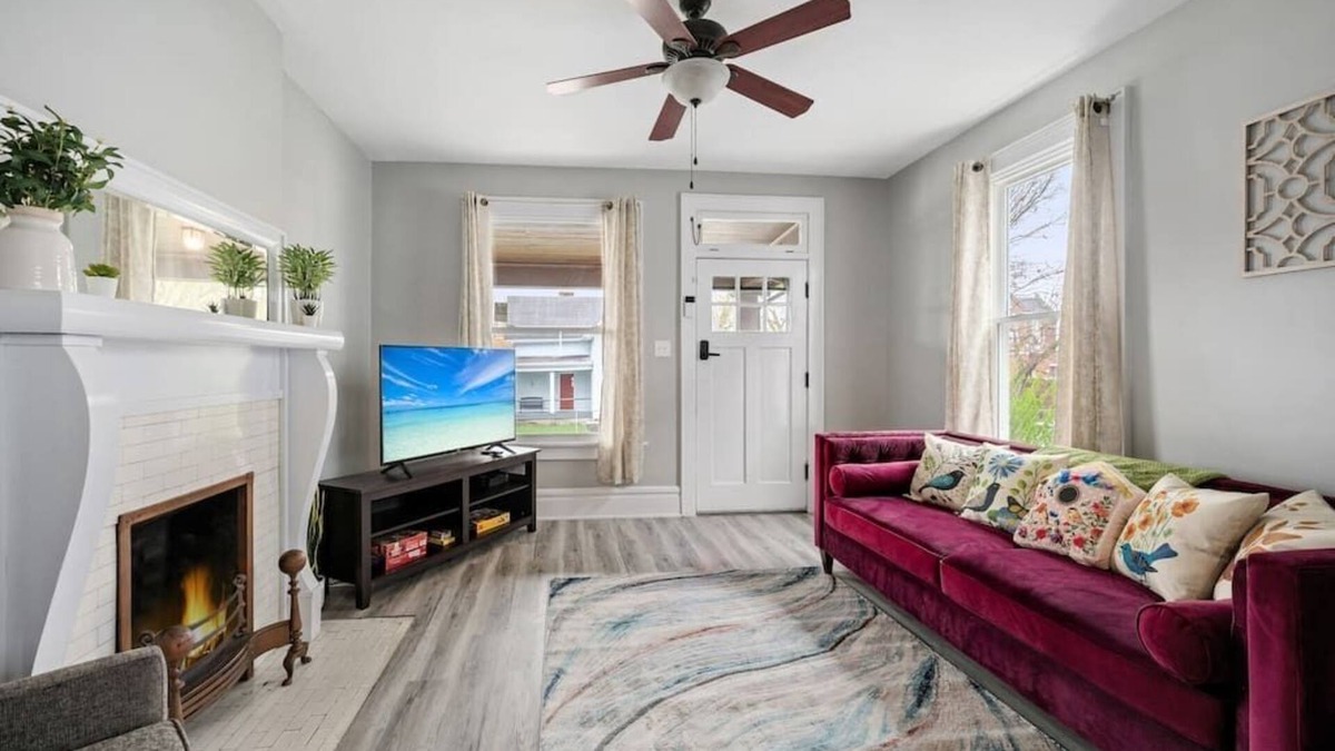 Old North Columbus House | REDESIGNED 5BRs HOME NEAR UNIVERSITY & STADIUM With FREE PARKING