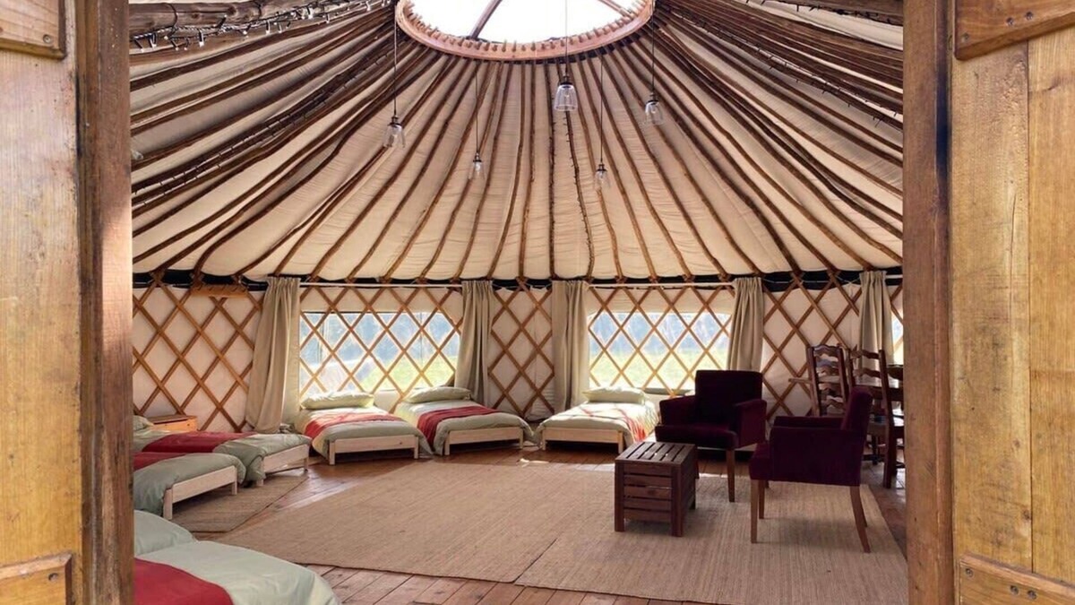 Haslemere House | Redwood - the BIG yurt