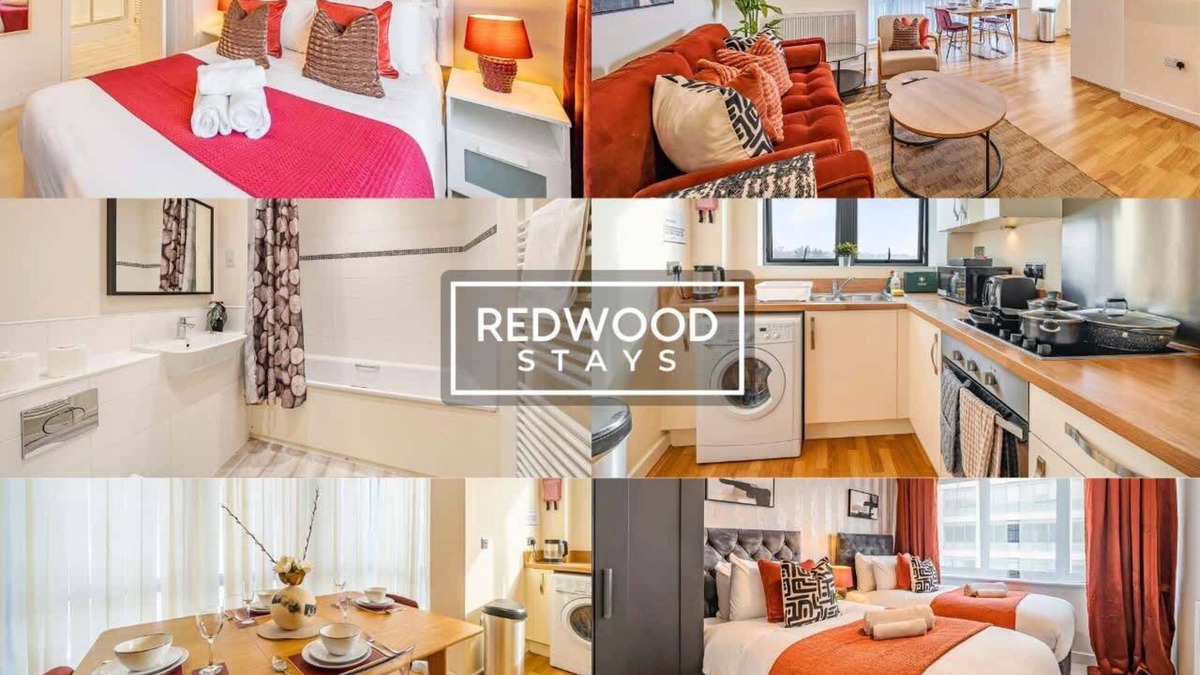 Basingstoke Apartment | Refurbished 2BR | Festival Place | FREE PARKING