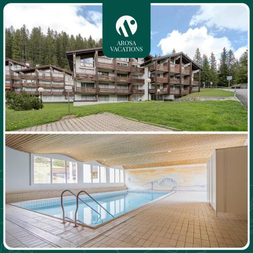 Arosa Apartment | Rehwiesa A11 by Arosa Vacations, Direkt vor der Skipiste & mit Pool